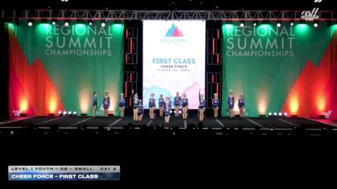 Cheer Force - First Class [2026 L1 Youth - D2 - Small Day 2] 2026 The West Regional Summit