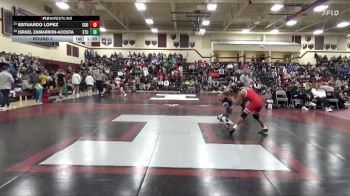 126 lbs Round 3 - Estuardo Lopez, Clarion-Goldfield-Dows vs Israel Zamarron-Acosta, South Tama County