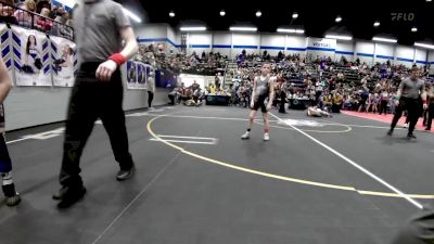 70 lbs Round Of 16 - Hunter Howell, Norman Grappling Club vs Ted Fuggett-Henry, Comanche Takedown Club