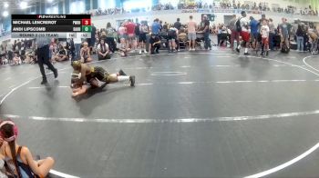 120 lbs Round 2 (10 Team) - Andi Lipscomb, Team Barracuda vs Michael Lencrerot, Powerhouse