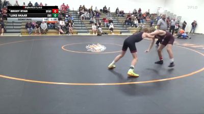 J-13 lbs Semifinal - Luke Skaar, Denver Wrestling Club vs Brody Ryan, Mount Vernon Wrestling Club