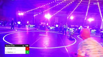 123 lbs Quarterfinal - Lilly Linsner, Great Bend Wrestling vs Haddie Medina, Unattached