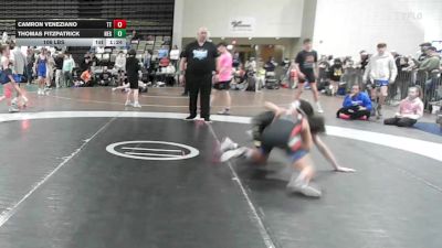 106 lbs Quarterfinal - Camron Veneziano, Team Tugman - MSC vs Thomas Fitzpatrick, New England Gold - MSC