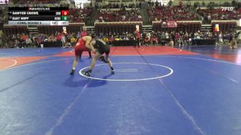 137 lbs Cons. Round 5 - DJay Wipf, Montana Disciples vs Sawyer Crowe, SW Mt Wrestling