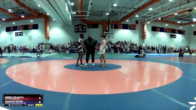 144 lbs Cons. Round 4 - Jeremy DeLaVille, NOVA Wrestling Club vs Reginald Dwyer, Warmup Gang Wrestling Club