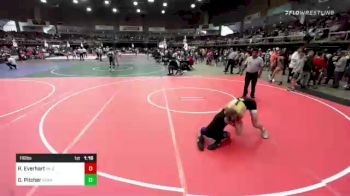 116 lbs Semifinal - Ryan Everhart, Mile High vs Gabriel Pitcher, Duran Elite WC