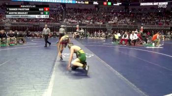 2A-126 lbs Champ. Round 1 - Austin Bradley, Estherville Lincoln Central vs Tanner Paustian, Woodward-Granger