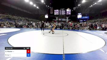 132 lbs Rnd Of 128 - Spencer Mosier, Kansas vs Kai Ly, Massachusetts