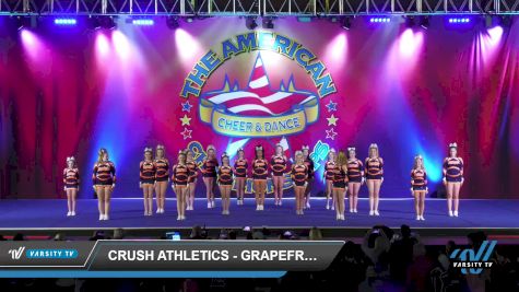 Crush Athletics - Grapefruit [2022 L2 Junior - D2 - Small Day 1] 2022 The American Royale Sevierville Nationals DI/DII