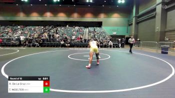 133 lbs Round Of 16 - Roman De La Cruz, Saint Mary vs TRAVIS MOELTER, Wisconsin-Eau Claire