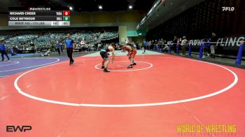 170 lbs Consi Of 4 - Richard Creer, Yuba - Sutter RTC vs Cole Seymour, Hollister