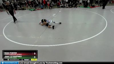 70 lbs Cons. Round 4 - Noah Porter, Hawkeye Wrestling Academy vs John (jj) Martinez, Pomona Elite (PWCC)