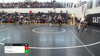 152 lbs Semifinal - Gage Bishop, Biglerville vs Michael Duggan, Boiling Springs
