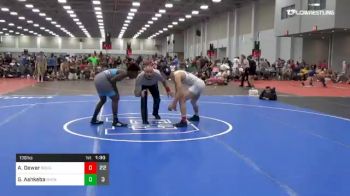 138 lbs Rr Rnd 1 - Anson Dewar, Doughboy Black vs Gabe Ashkeba, Shenadoah Valley Wrestling Club