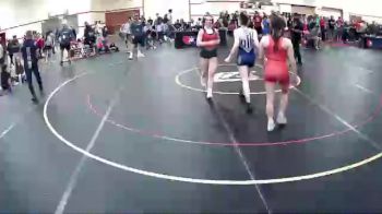 106 lbs Cons 8 #1 - Hannah Lopez, Lions Wrestling Academy vs Isabella Coronado, Nevada Elite Wrestling