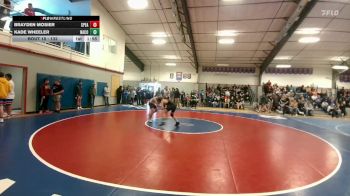 132 lbs Champ. Round 1 - Brayden Mosier, Spearfish vs Kade Wheeler, Natrona County