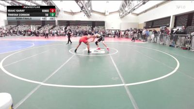 140-H2 lbs Semifinal - Isaac Garay, RedNose Wrestling School vs Tristan Corson, The Dungeon Wc
