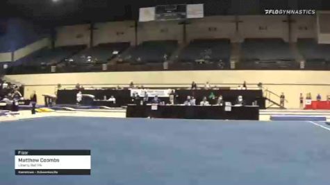 Matthew Coombs - Floor, Liberty Bell PA - 2021 USA Gymnastics Development Program National Championships
