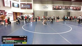 110 lbs Semifinal - Kai MacPherson, Riverton Wolf Pack Wrestling vs Liam Harper, Wasatch