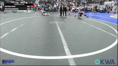 76 lbs Final - Nathan Cruz, Scrap Yard Training vs Van Richardson, Prodigy Elite Wrestling