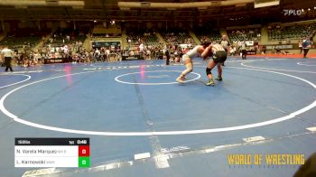 150 lbs Quarterfinal - Neviah Varela Marquez, NM Beast vs Leolyn Karnowski, Wamego Wrestling Club