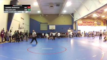190 lbs Quarterfinal - Gabriel Barragan, West Valley vs Malachi Lutu, Burroughs