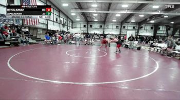 285 lbs Round 2 (8 Team) - Jake Adams, Juab B vs Bryce Jensen, Uintah B