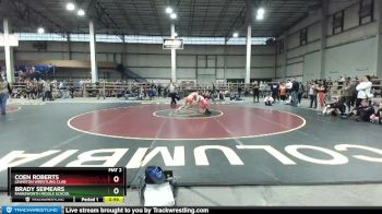 110 lbs Champ. Round 1 - Coen Roberts, Lewiston Wrestling Club vs Brady Seimears, Farnsworth Middle School