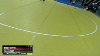 100 lbs Cons. Round 1 - Zaden Gludue, Deer River vs Jonny Speer, PEM (Plainview/Elgin/Millville)
