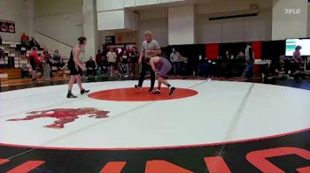 Boys 113 lbs Round 1 - Aidan Johnson, Herington vs Marshall Pike, Maur Hill