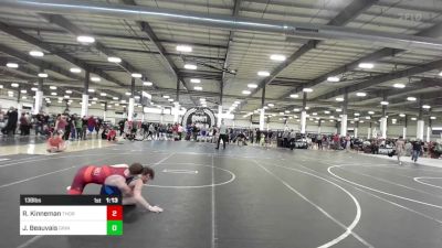 138 lbs Final - Justin Beauvais, Grindhouse WC vs Ryder Kinneman, Thorobred WC