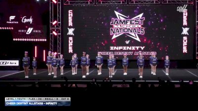 Cheer Destiny Allstars - Infinity [2026 L1 Youth - Flex - D2 - Small - B DAY 2] 2026 JAMfest Cheer Super Nationals