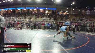 215 1A Cons. Round 2 - Omarion James, Lake Region vs Collin Bishop, Florida