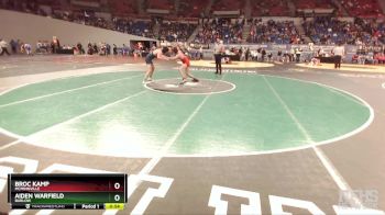 6A-126 lbs Cons. Round 2 - Broc Kamp, McMinnville vs Aiden Warfield, Barlow