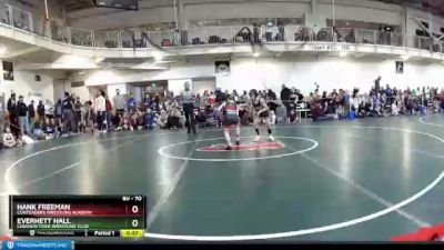 70 lbs Cons. Round 4 - Everhett Hall, Lebanon Tiger Wrestling Club vs Hank Freeman, Contenders Wrestling Academy