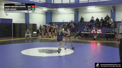 145 lbs Round 2 (4 Team) - Robexy Melendez Sanchez, Mount Olive/Randolph vs Juliet Oakley, Vernon Township