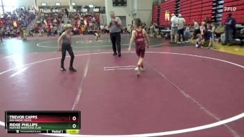 65 lbs Quarterfinal - Ridge Phillips, Panther Wrestling Club vs Trevor Capps, Oak Grove Youth