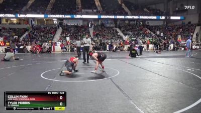 125 lbs Quarterfinal - Collin Ryan, Lion Elite Wrestling Club vs Tyler Morris, El Dorado