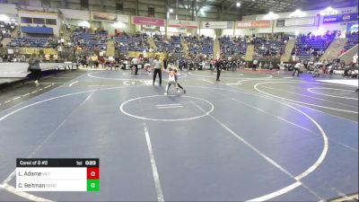 70 lbs Consi Of 8 #2 - Leo Adame, Victory Wrestling Club vs Cristiano Beitman, Ranch Hand Wrestling
