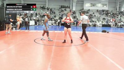 165 lbs Round Of 64 - Brooklyn Bittner, CA vs Vanessa Mccloud, FL