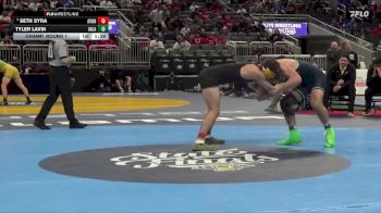 150 lbs Champ. Round 1 - Seth Syra, Avon vs Tyler Lavin, Indianapolis Cathedral