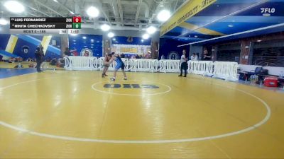 165 lbs Quarterfinal - Nikita Chechkovsky, Applied Pressure vs Luis Fernandez, Camden County Outsiders