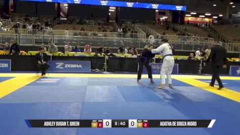 Agatha De Souza Nigro vs Ashley Susan T. Green 2025 Pan Jiu Jitsu IBJJF Championship