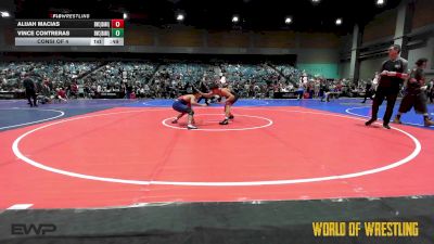 126 lbs Consi Of 4 - Alijah Macias, BULLDOG WRESTLING CLUB vs Vince Contreras, BULLDOG WRESTLING CLUB