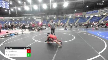 100 lbs 3rd Place - Daniel Estrada, Grindhouse WC vs Maddox Gonzales-Grimm, Bear Cave WC