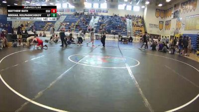 138 lbs Quarters & Wb (16 Team) - Mikhail Kolpashchikov, Alpha WC vs Matthew Bath, Braves WC