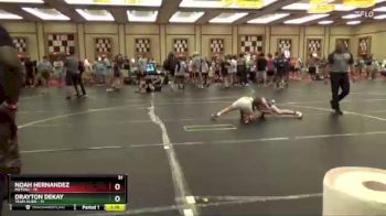 107 lbs Finals (8 Team) - Drayton Dekay, Team Alien vs Noah Hernandez, M2TCNJ