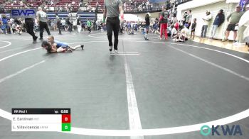 43 lbs Rr Rnd 1 - Estelle Eardman, HBT Grapplers vs Liliana Villavicencio, ARDMORE TAKEDOWN CLUB