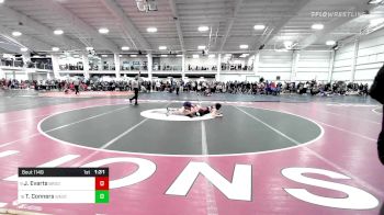 132 lbs Consi Of 8 #1 - Jamie Evarts, Brookline vs Tristen Conners, Westfield