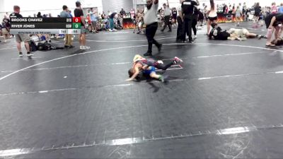 44 lbs Round 4 (6 Team) - Brooks Chavez, Backyard Brawlers vs River Jones, BS Wrestling